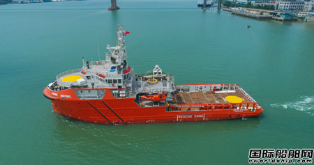 东南造船顺利交付一艘60米应急救助船