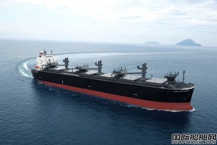  今治造船交付日本邮船一艘49500吨木材运输船,