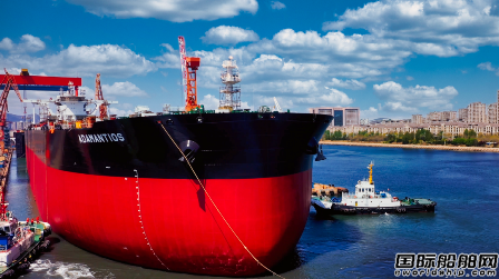 大船集团交付希腊Dynacom公司一艘VLCC,