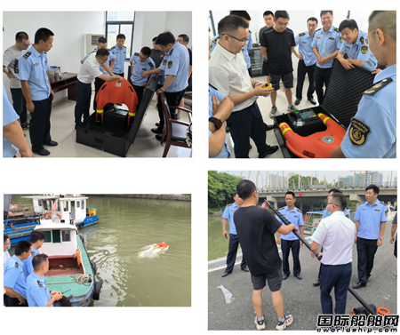  领海挪华交付杭州港航局救援产品培训达到预期效果,