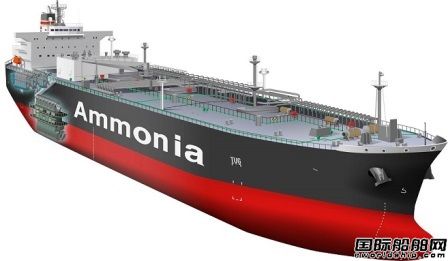 日本邮船氨燃料氨气运输船设计获日本船级社认可