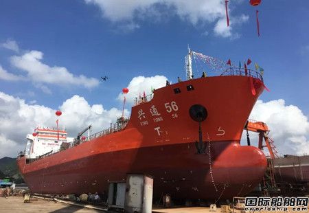  兴通股份在枫叶船业订造一艘13000吨化学品船,