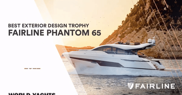 全新菲尔兰Phantom 65豪华游艇在戛纳游艇节首发，获世界游艇大奖