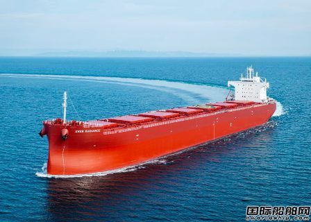  新来岛Sanoyas造船交付第12艘82000载重吨散货船,
