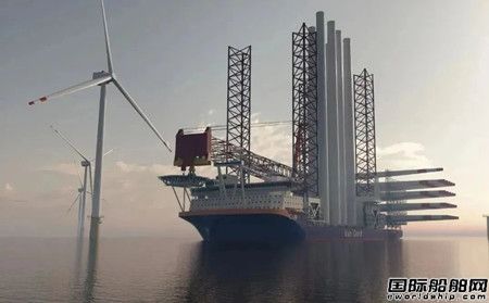 麦基嘉为中集来福士建造风电安装船供应2台伸缩式起重机