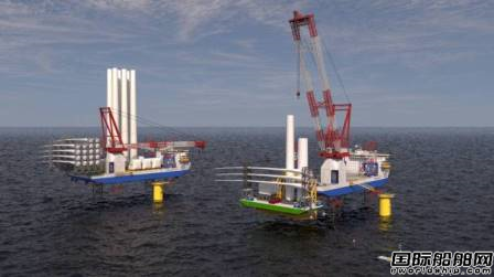  F&G开发新型风电安装船设计获DNV原则批复,