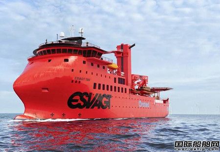  Vestdavit获Esvagt新造风电运维船吊艇架订单,