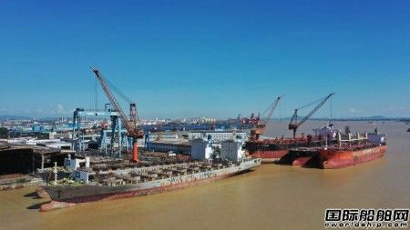 广东中远海运重工批量精修老龄船获客户高赞