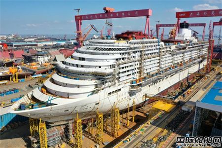  上海建工接获外高桥造船第二艘国产大型邮轮舾装合同,