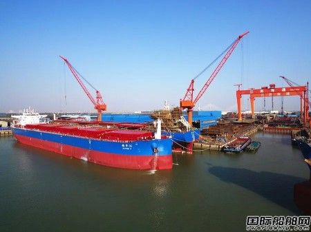  江苏海通交付安丰海运首艘76000吨内贸散货船,
