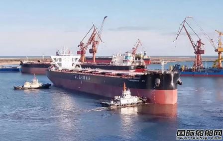  山船重工8.5万吨散货船14号船提前完成试航,