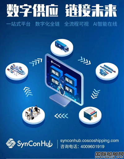 中远海控旗下电商平台SynCon Hub全面优化升级