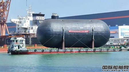 黄埔文冲建造华南地区最大LNG多用途货罐完工交付,