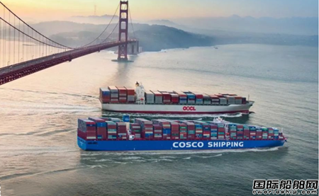  12艘超200亿！中远海运订造全球最大甲醇双燃料集装箱船,