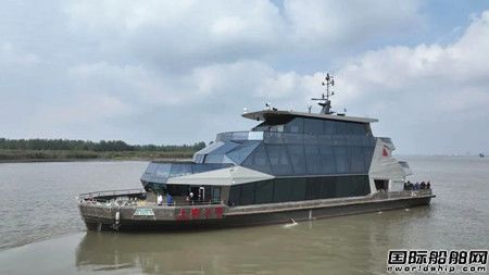  东方船研总包建造“上海久事”号纯电商务游船完成试航,