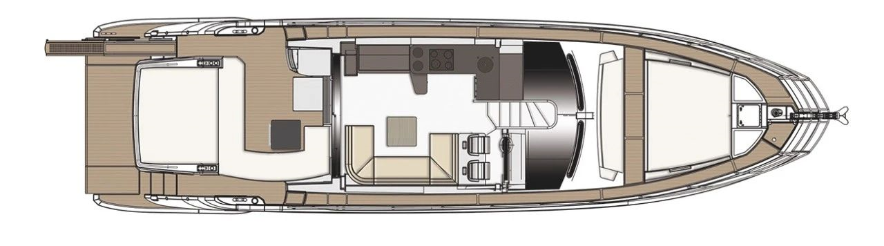 阿兹慕S6：可快速交付的高颜值运动游艇！