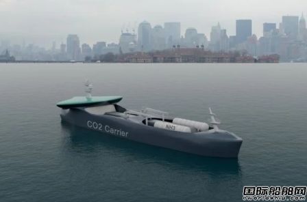  挪威公司合作开发新型氨燃料二氧化碳运输船概念,