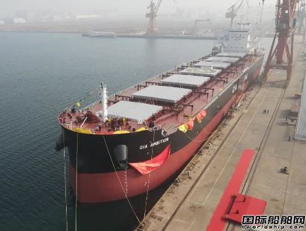  提前126天！大船天津交付嘉航海运第二艘85000吨散货船,