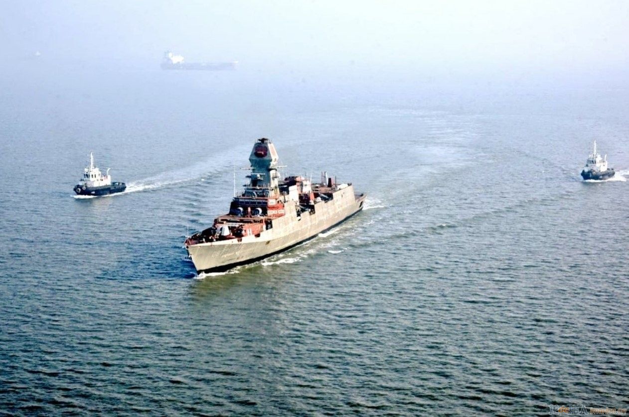[军品]印度海军第二艘P15B驱逐舰服役,