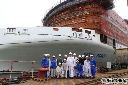  三艘船出坞！广船国际2号船坞迎来年内第4批次出坞,