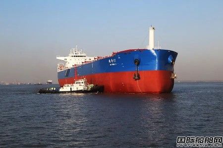 江苏海通一艘76000吨散货船圆满试航归来