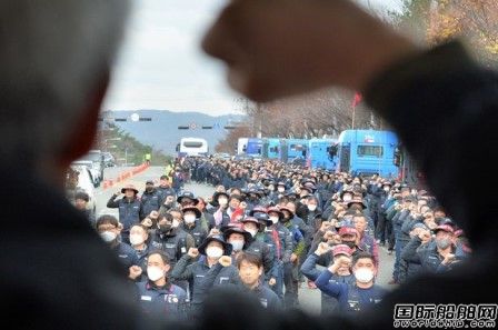 告急!韩国造船业遭遇内外罢工“双重夹击”,