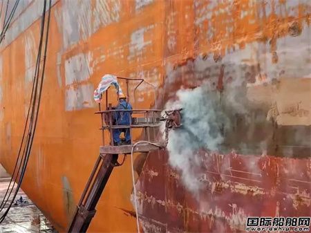  文冲修造获得得中国造船工程学会“绿色修船示范企业”认证,