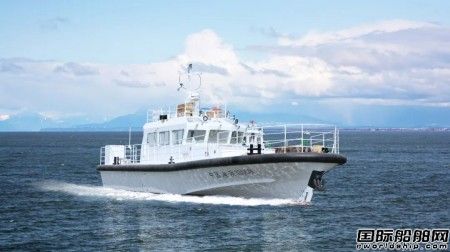  江龙船艇建造浙江省海洋与渔政总队全铝合金执法快艇下水,