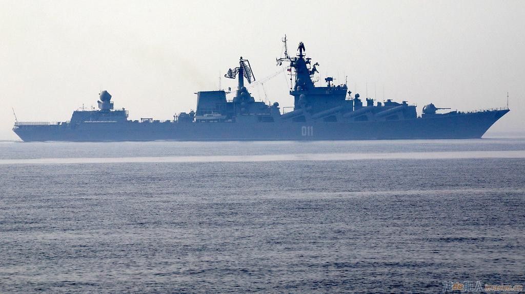 [军品]俄国防部：俄太平洋舰队旗舰将参与中俄联演,