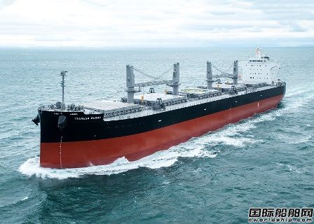  新来岛Sanoyas造船交付1艘64000吨散货船,