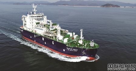放弃第一代船？韩国第二代国产LNG液货舱实船下水