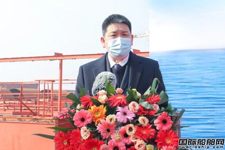 开门红!武昌造船交付招商南油24000吨原油船“长吉洲”轮,