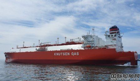  现代三湖重工交付Knusten第五艘174000方LNG船,