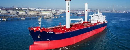 挪世航力和Socatra签约在其中程油轮上安装两桅筒转帆