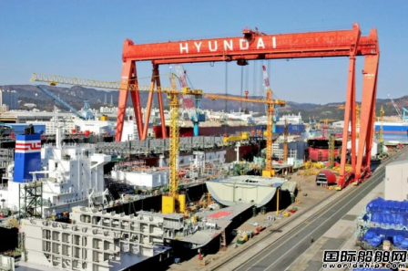 今年扭亏在望！韩国造船海洋去年超额完成接单目标