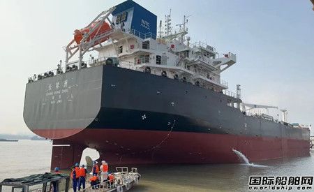 武昌造船第2艘24000吨原油船完成空船试验和抛艇试验