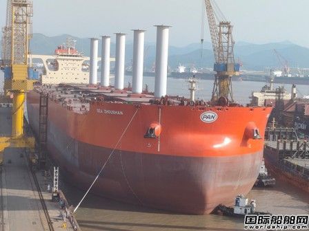  商船三井与淡水河谷将为20万吨散货船安装Norsepower旋筒帆,
