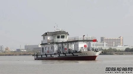六〇五院设计污水收集处理一体化船“珠水卫士”号完成试航