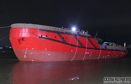 显利造船为香港联合船坞集团建造第2艘双燃料拖轮下水