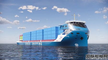  扬州中远海运重工首制700TEU电动集装箱船进坞搭载,