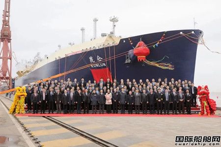 提前一个月！沪东中华交付今年首艘大型LNG船