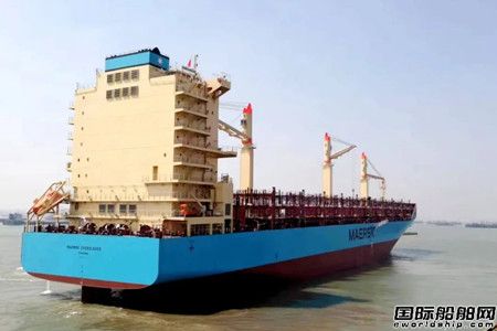  新扬子造船为LEPTA建造3500TEU集装箱船交付离厂,