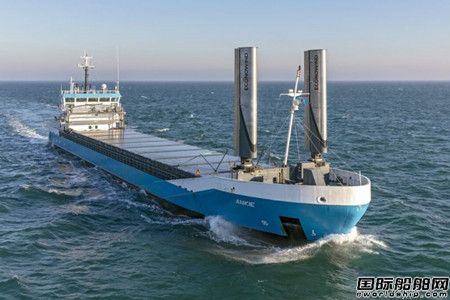  eConowind可折叠风力推进系统获荷兰船东青睐,