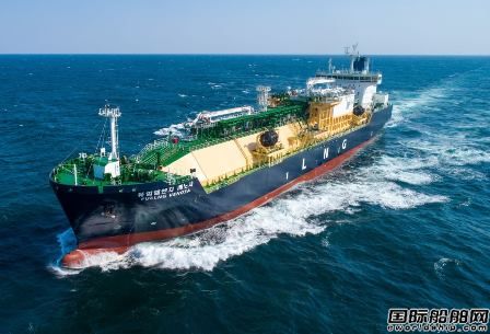 现代尾浦造船交付FueLNG首艘18000立方米LNG加注船