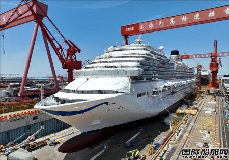 外高桥造船首制国产大型邮轮多线程并行作业探索初见成效