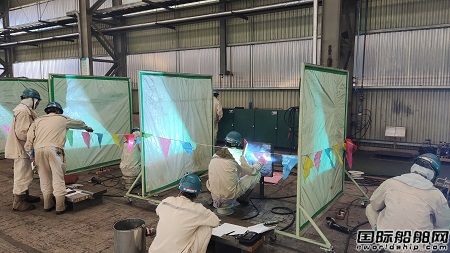 南通远洋配套开展舵系产品焊接工艺评定及焊工取证工作