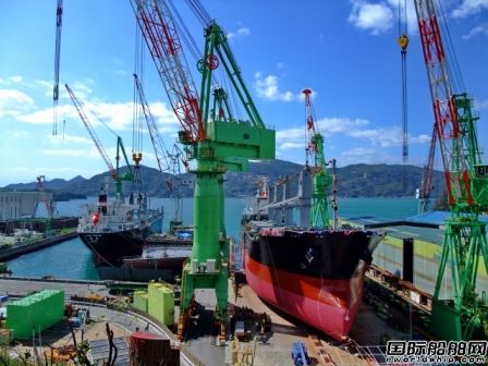 日本船企单月接单量连续三个月下滑