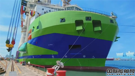  全球第二大！台船交付台湾地区首艘大型风电安装船,