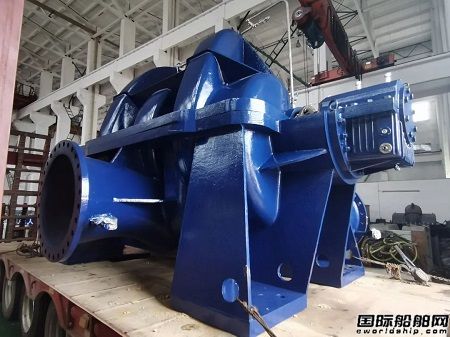 天一奥星泵业离心式双级吸沙获CCS船用产品证书