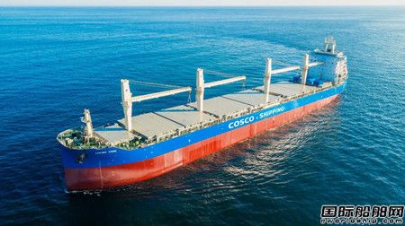  国内最大！大连中远海运重工交付首制68000吨多用途纸浆船,
